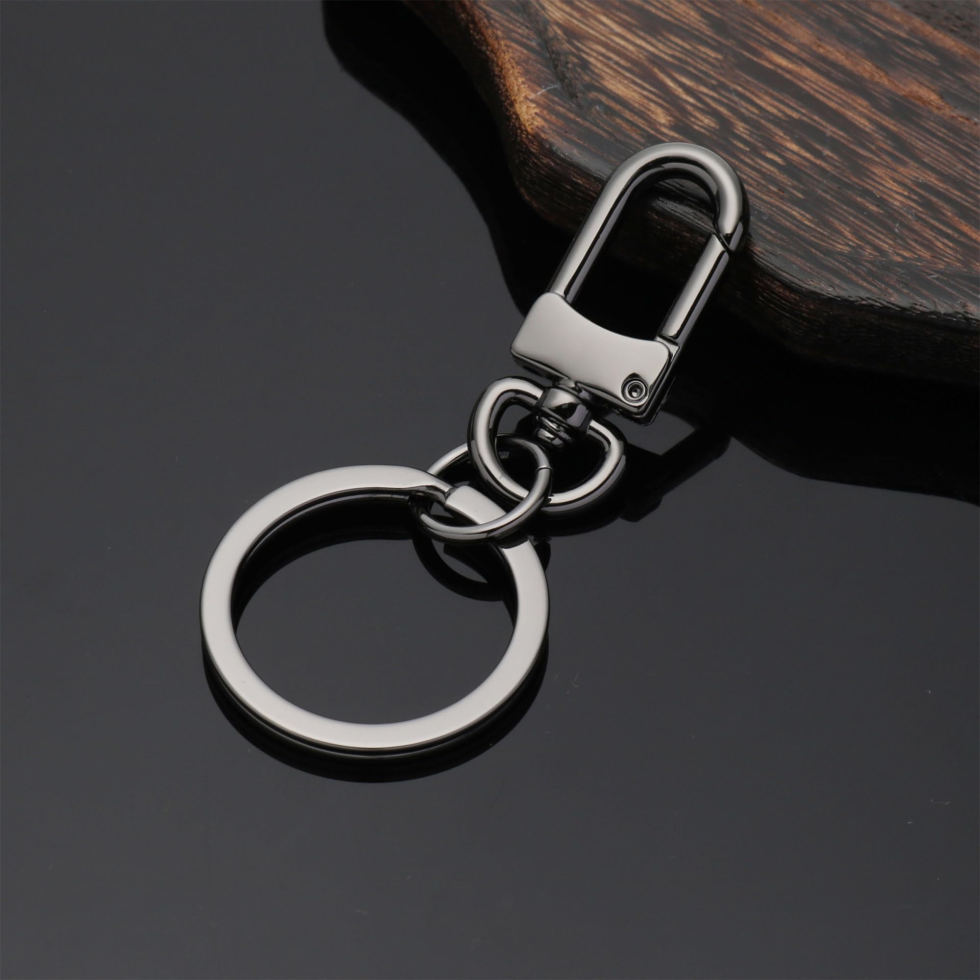 Amazon.com: Purse Key Charm Key Ring Clasp Black Tone for Handbag